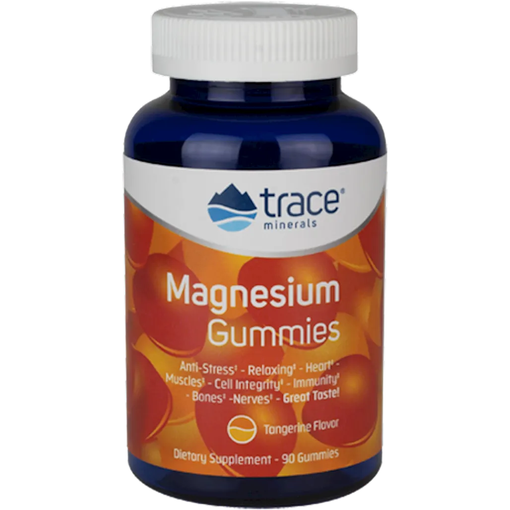 Magnesium Gummies Tangerine Trace Minerals Research