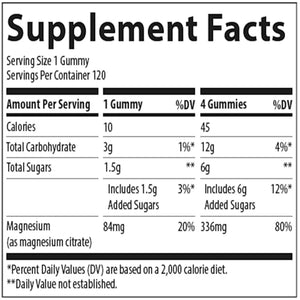 Magnesium Gummies Watermelon Trace Minerals Research
