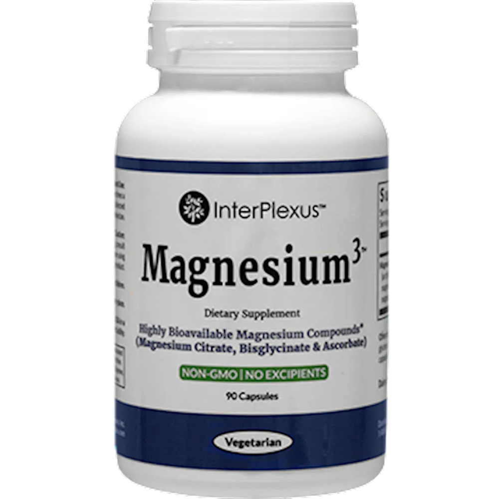 InterPlexus Magnesium³ - 90 Capsules | Support Cardiovascular Health