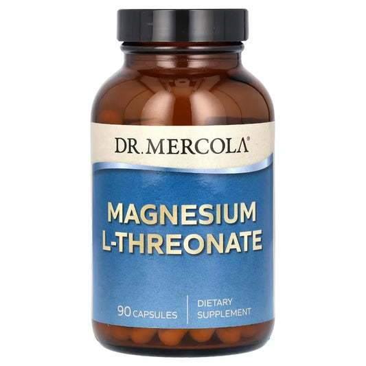  Dr. Mercola Magnesium L-Threonate Dietary Supplement , 90 Capsules