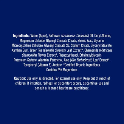 Magnesium Lotion Trace Minerals Research