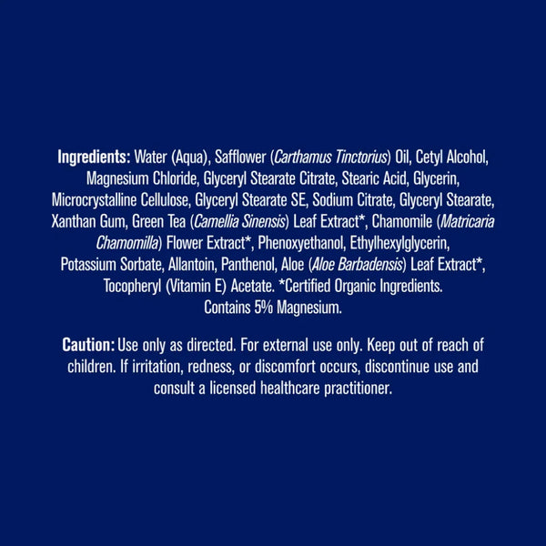 Magnesium Lotion Trace Minerals Research