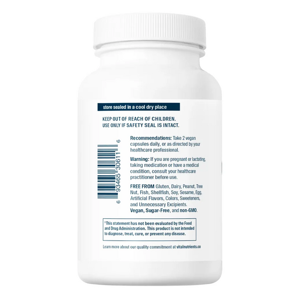 Magnesium Glyc./Malate 120 mg by Vital Nutrients at Nutriessential.com