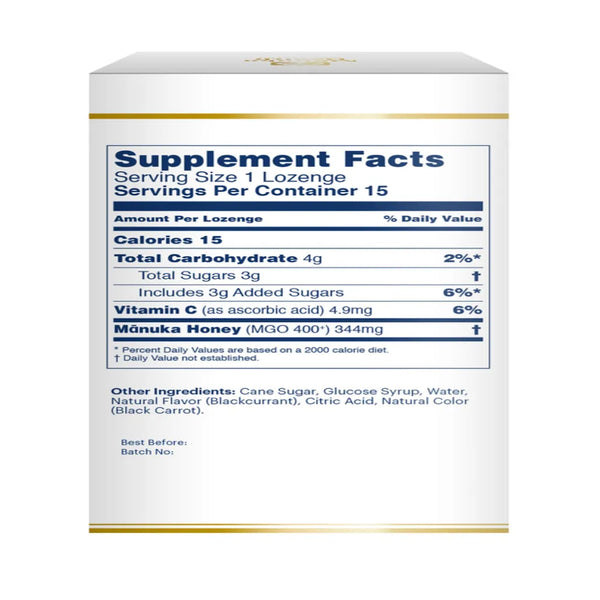 Manuka Honey Blackcurrent