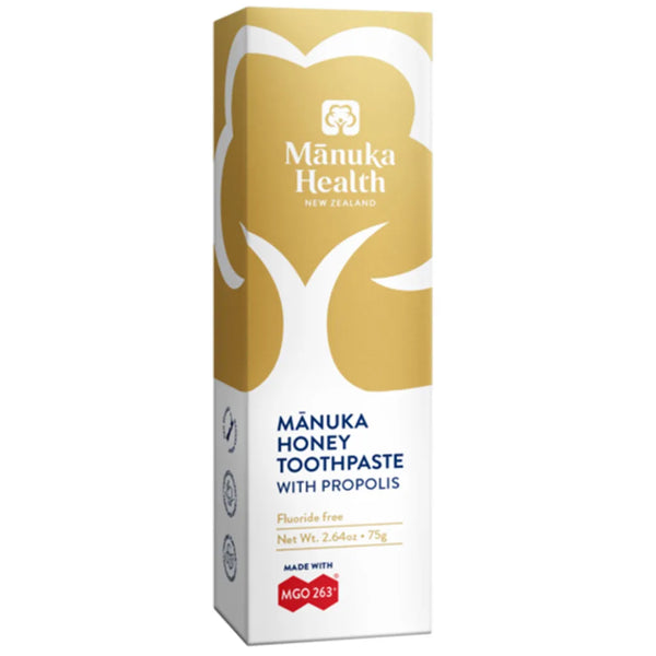 Manuka Honey Toothpaste with Propolis MGO 263 by Manuka Health