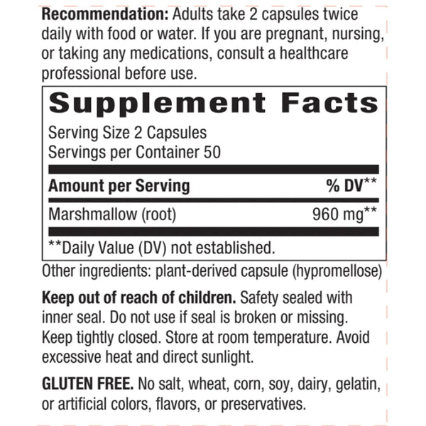 Marshmallow Root Natures way