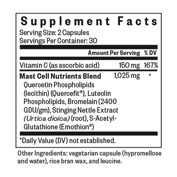 Mast Cell Nutrients