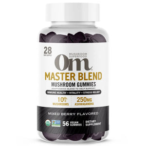 Master Blend Mushroom Gummies by Om Mushrooms