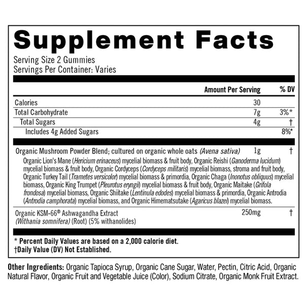 Master Blend Mushroom Gummies by Om Mushrooms