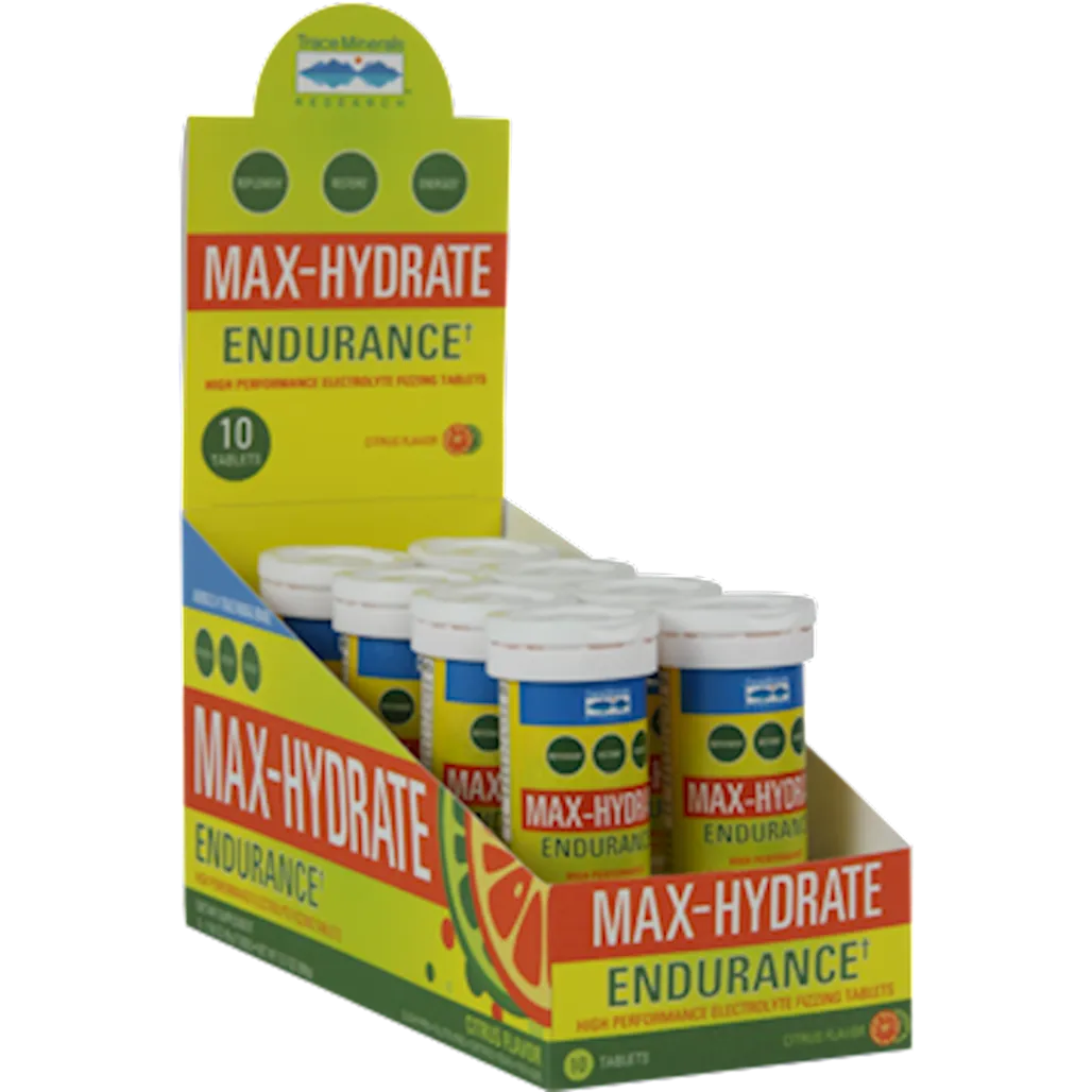 Max-Hydrate Endurance Trace Minerals Research