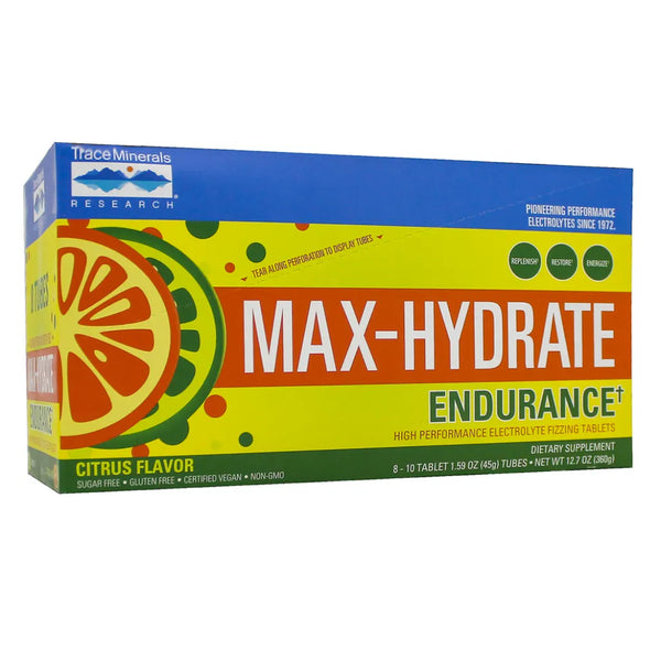 Max-Hydrate Endurance Trace Minerals Research