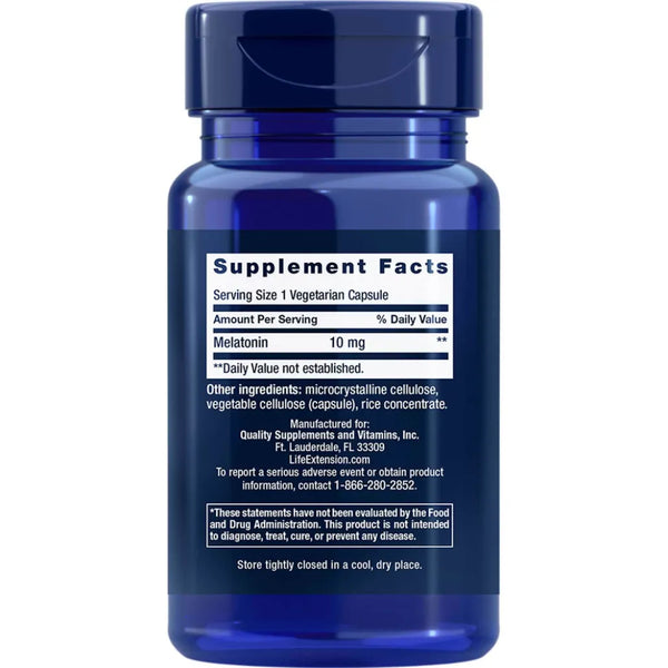 Melatonin 10mg By lIfe Extension