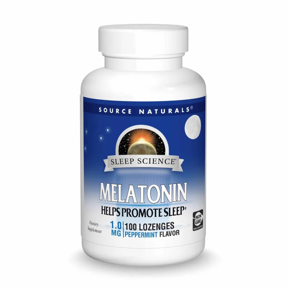 Melatonin 1mg - Peppermint Source Naturals