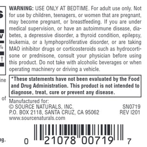 Melatonin 1mg Source Naturals