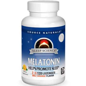 Melatonin 2.5 mg loz Source Naturals