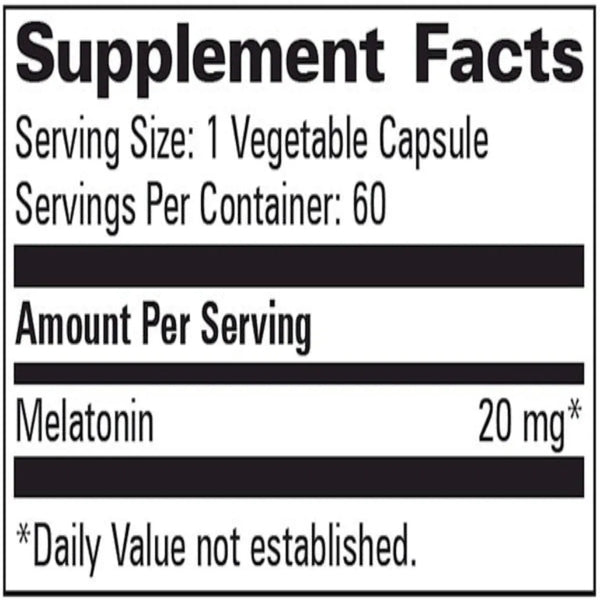 Melatonin 20 Progressive Labs