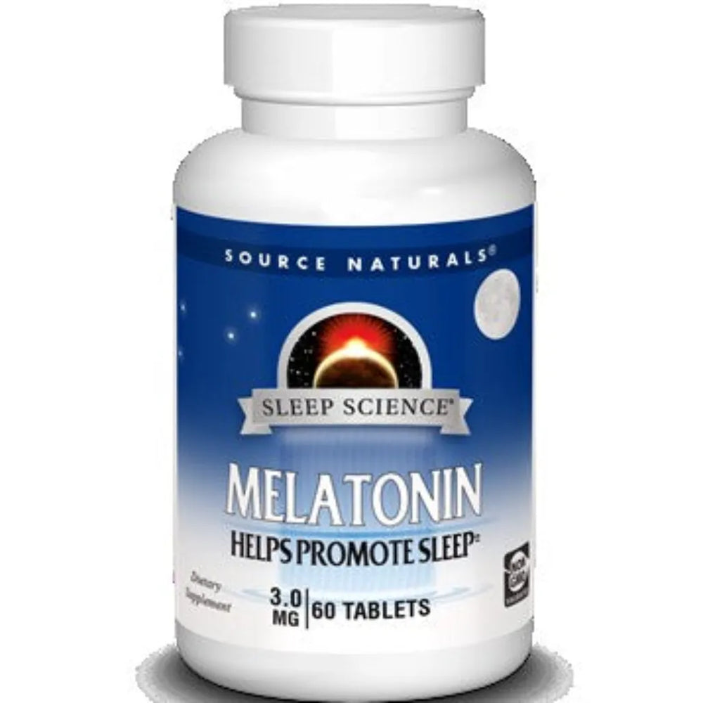 Melatonin 3mg Source Naturals