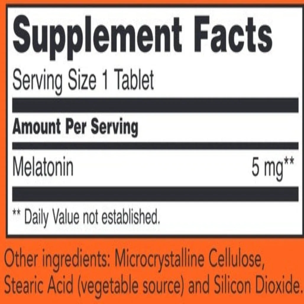 Melatonin 5 mg SR NOW