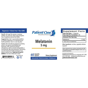 Melatonin 5mg by Patient One
