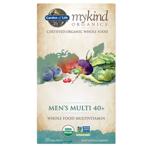 Men's Multi 40+ Organic by Garden of life at Nutriessential.com