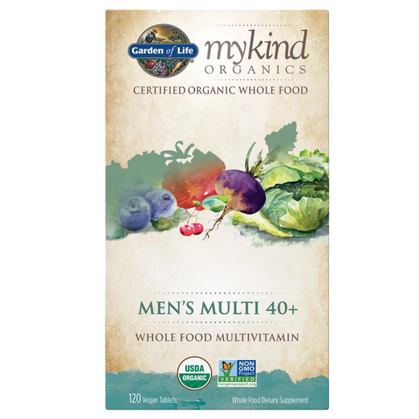 Men's Multi 40+ Organic by Garden of life at Nutriessential.com