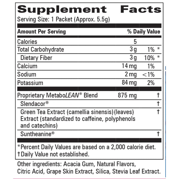 Metabolean 30pk Progressive Labs