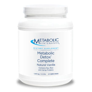 Metabolic Detox Complete Natural Vanilla Metabolic Maintenance