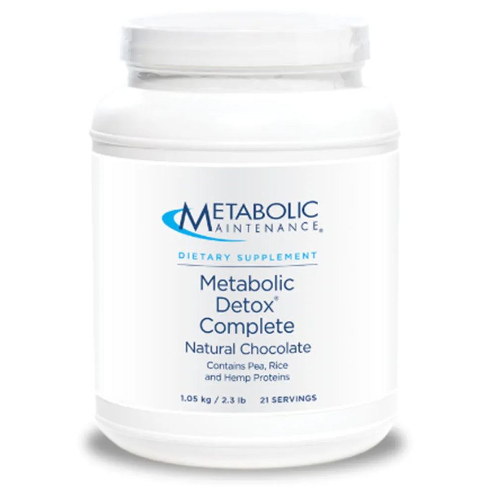 Metabolic Detox Complete Natural Chocolate Metabolic Maintenance