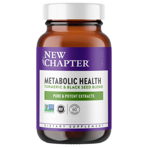 New Chapter Metabolic Health - supports healthy blood pressure, blood sugar, weight & mood