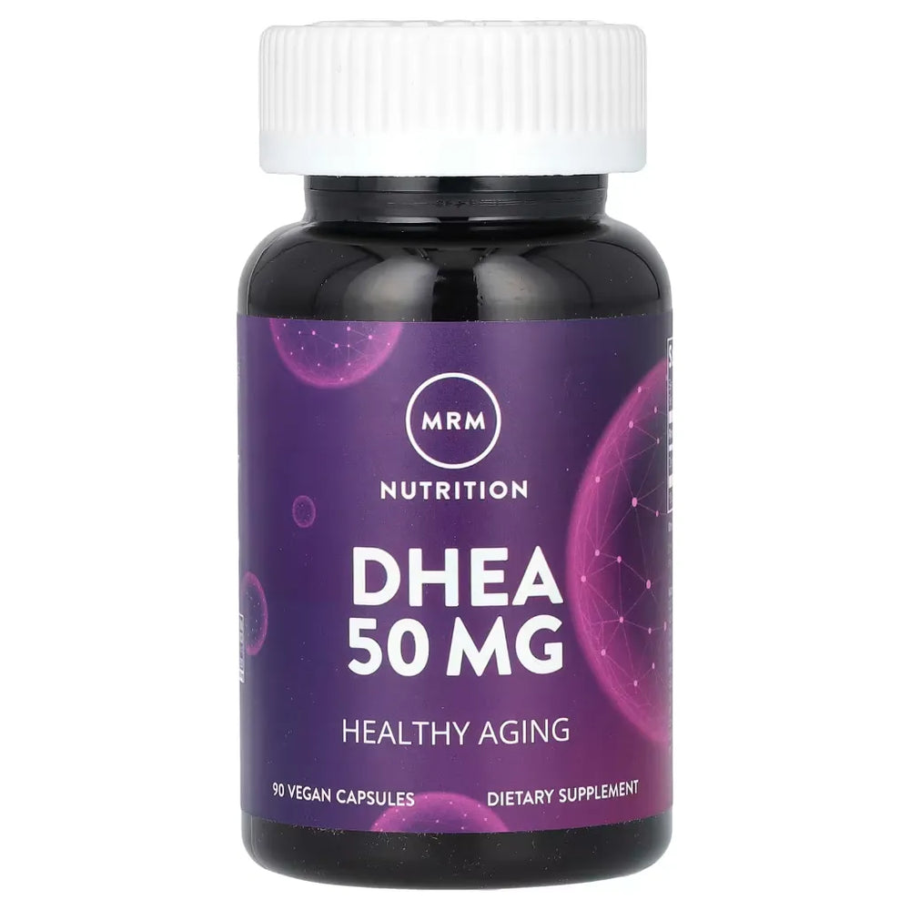 DHEA 50 mg by Metabolic Response Modifier - 90 Vegan Capsules | Anti-aging Support