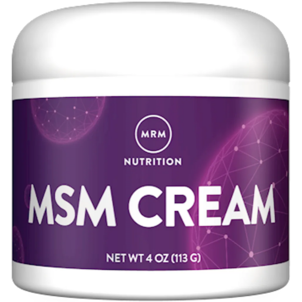 MSM Cream 4 oz Metabolic Response Modifier