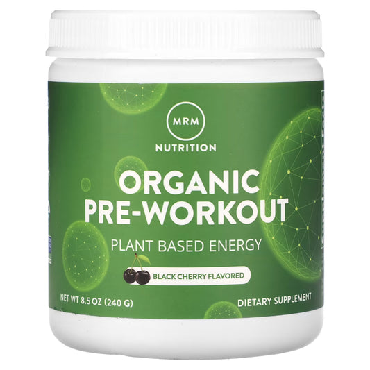 Organic Pre-Workout Black Cherry 20servings Metabolic Response Modifier
