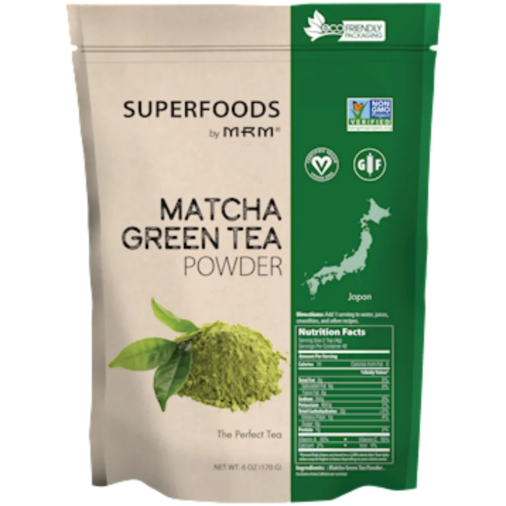 Raw Matcha Green Tea Powder 6 oz Metabolic Response Modifier