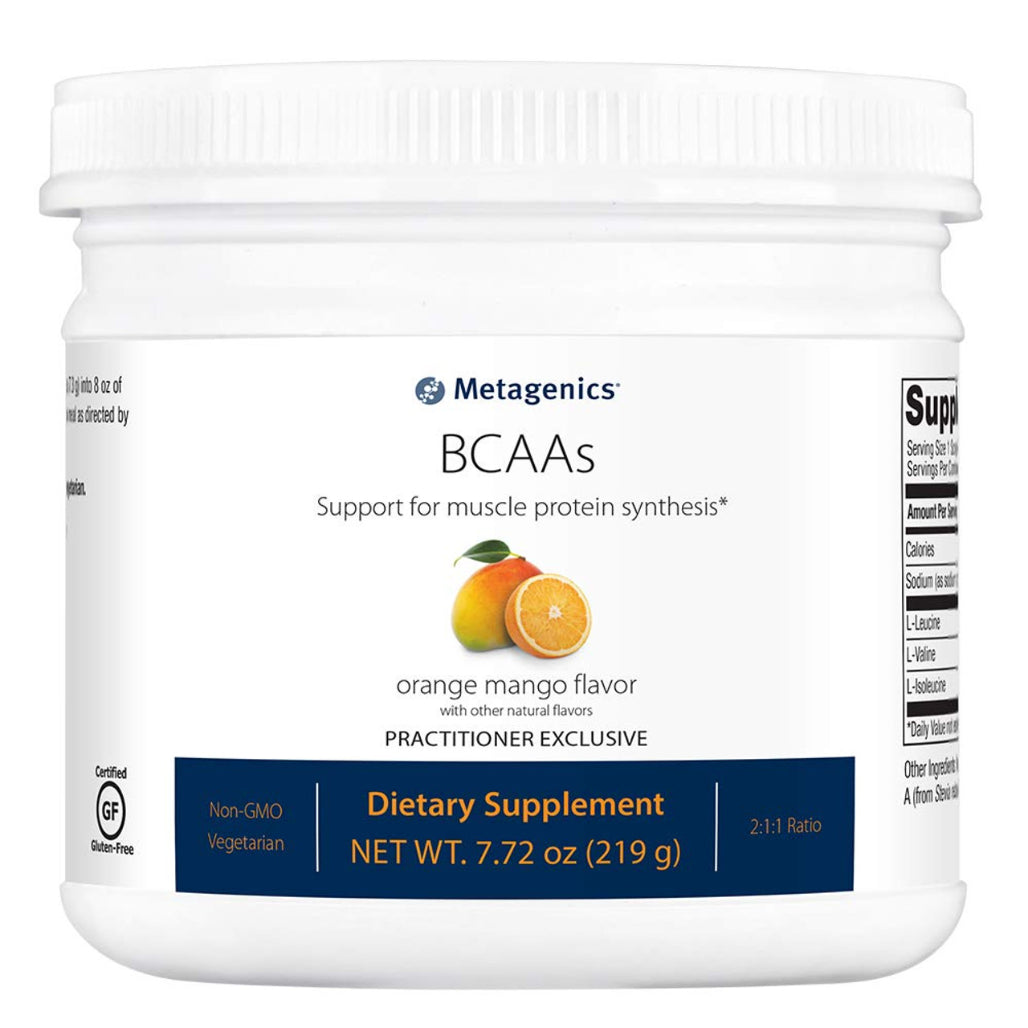 BCAA Orange Mango powder 7.72 oz Metagenics