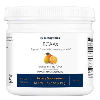 BCAA Orange Mango powder 7.72 oz Metagenics
