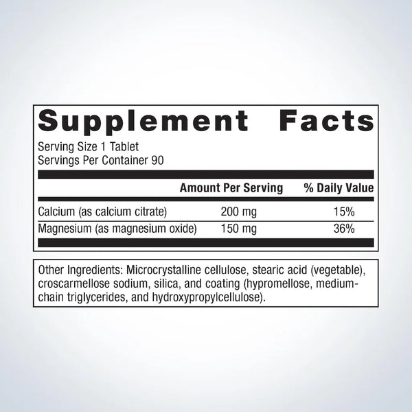 Metagenics Bone Builder Vegetarian - 90 vtabs supplement facts