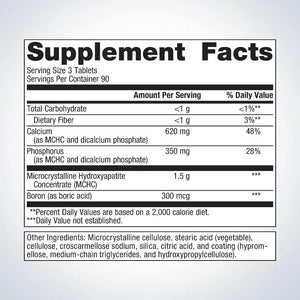 Metagenics Bone Builder with Boron - 270 tabs supplement facts
