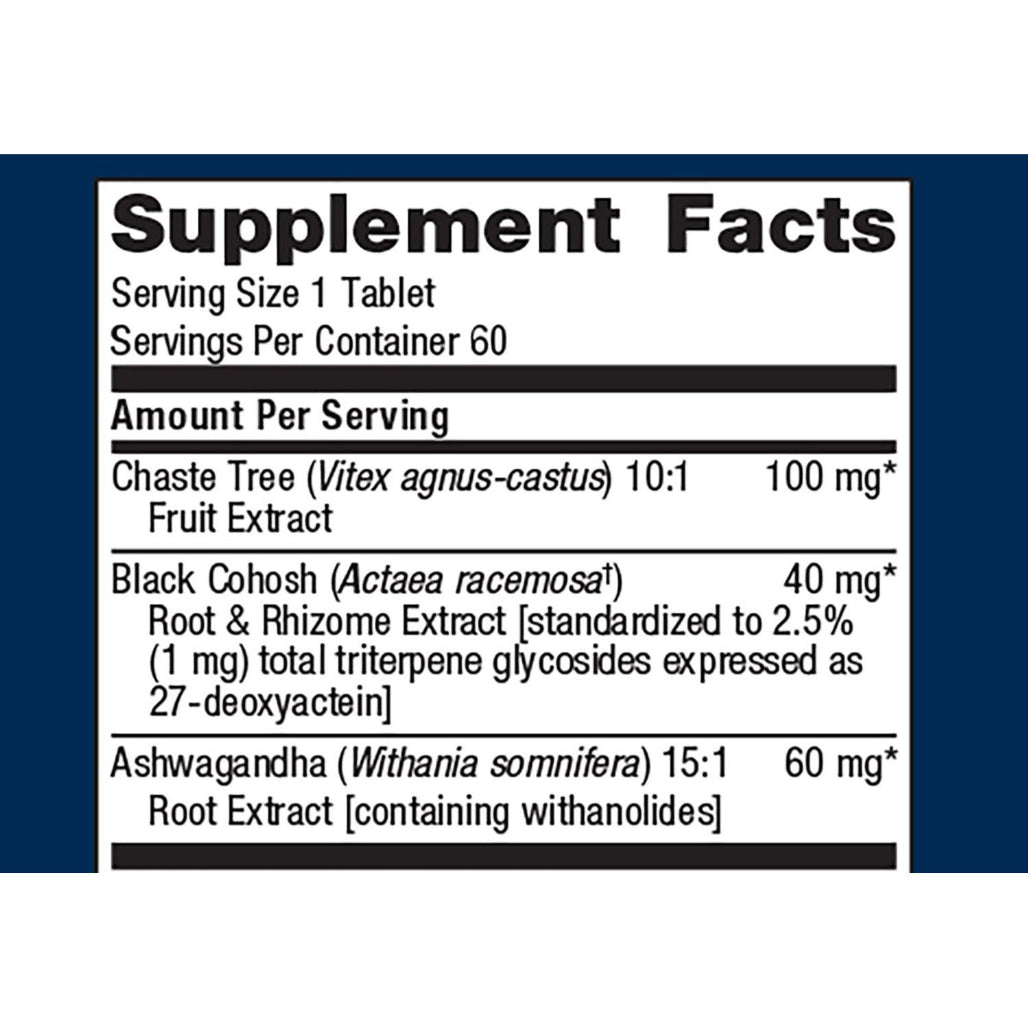 Metagenics Chasteberry Plus supplement facts