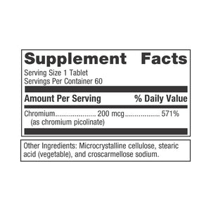 Metagenics Chromium Picolinate - 60 vtabs