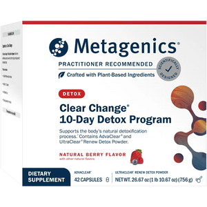 Metagenics Clear Change 10-Day Metabolic Detoxification Program Berry Flavor