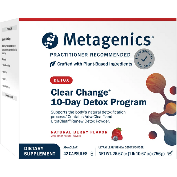Metagenics Clear Change 10-Day Metabolic Detoxification Program Berry Flavor