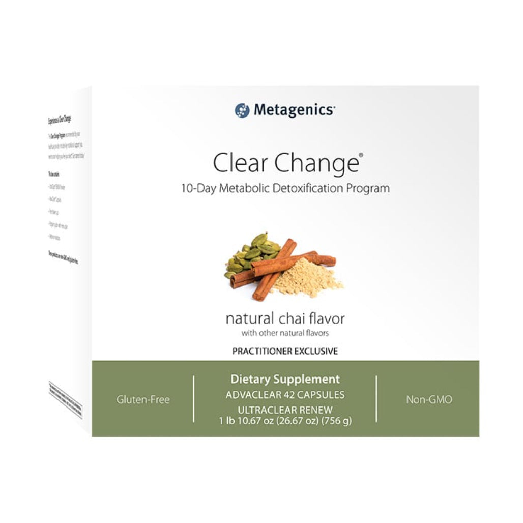 Metagenics Clear Change 10-Day Metabolic Detoxification Program Chai Flavor - Detoxify Your Body