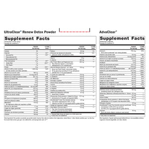 Metagenics Clear Change 10-Day Metabolic Detoxification Program Chai supplement facts