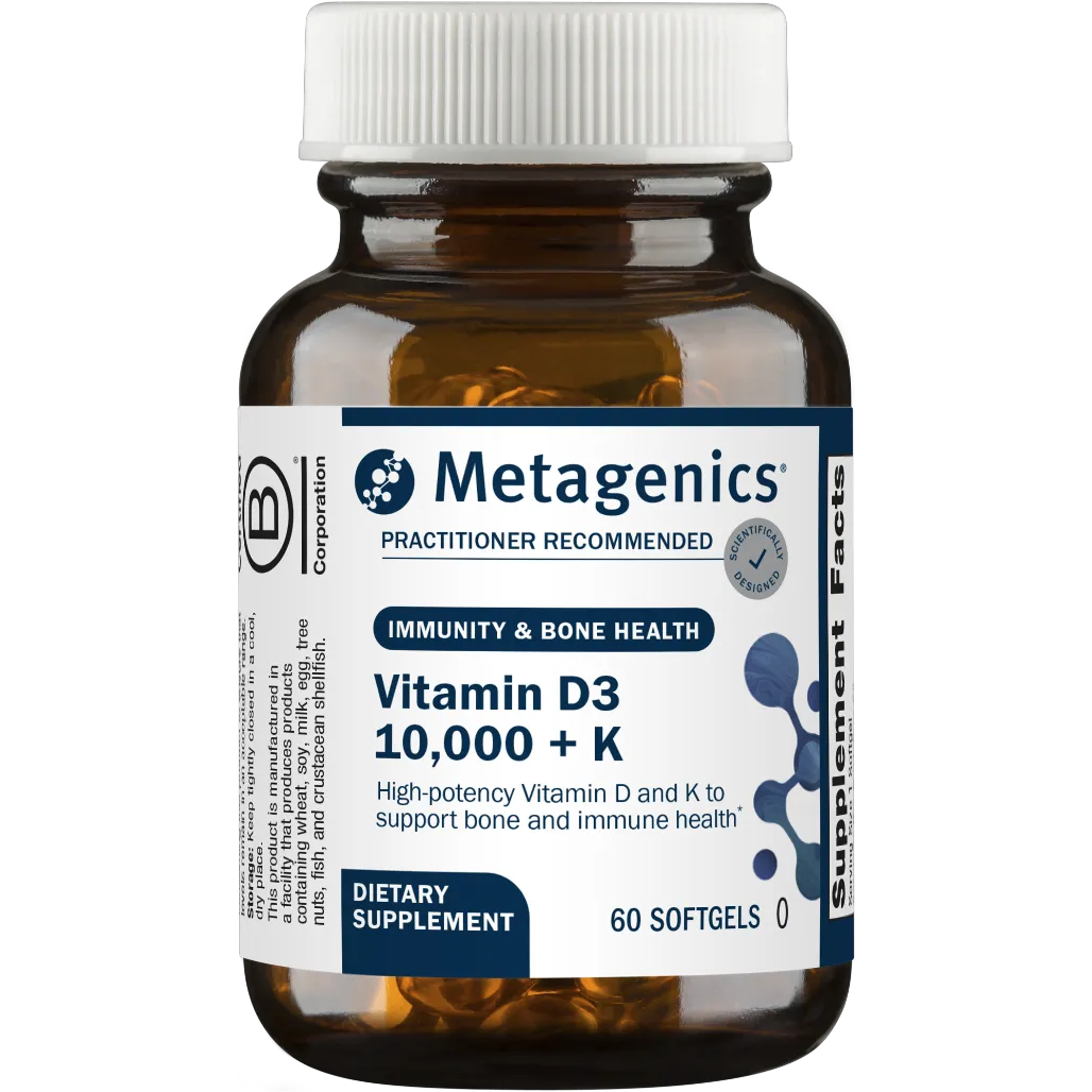 Metagenics D3 10,000 K 60 Softgels