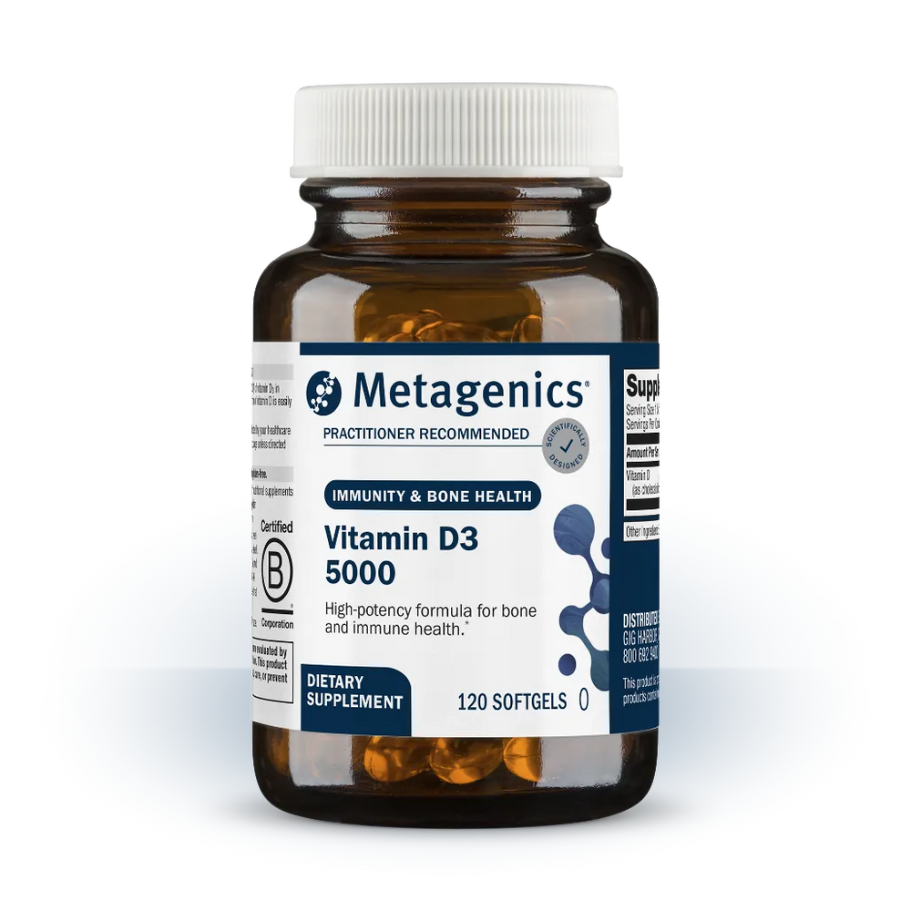 Metagenics D3 5,000 IU 120 Softgels