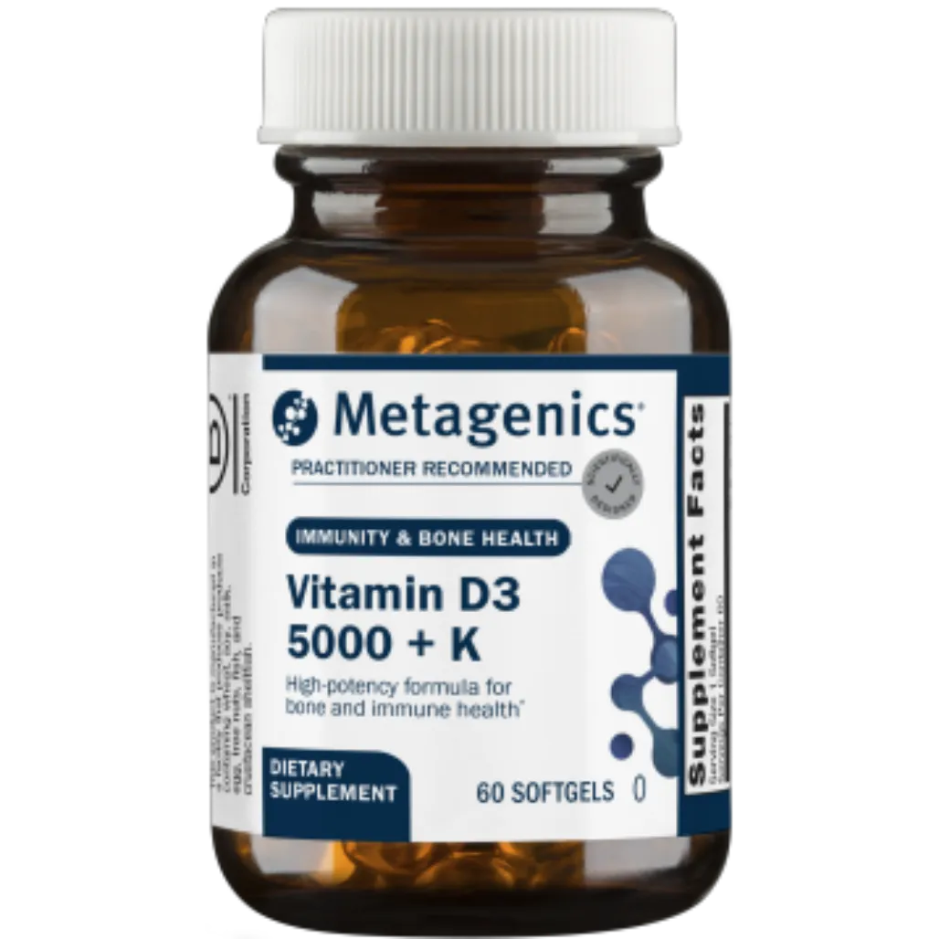 Metagenics D3 5,000 K 60 Softgels