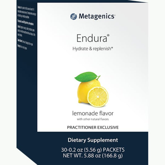 Endura Lemonade flavor Metagenics