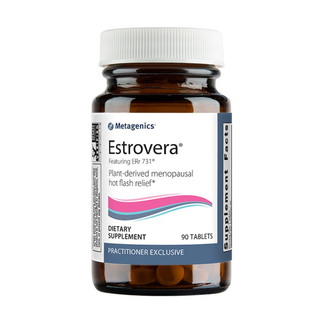 Estrovera Metagenics - Plant Derived Menopausal hot flash relief tablets