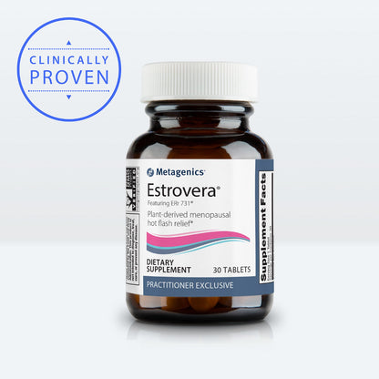 Estrovera Metagenics - Plant Derived Menopausal hot flash relief tablets
