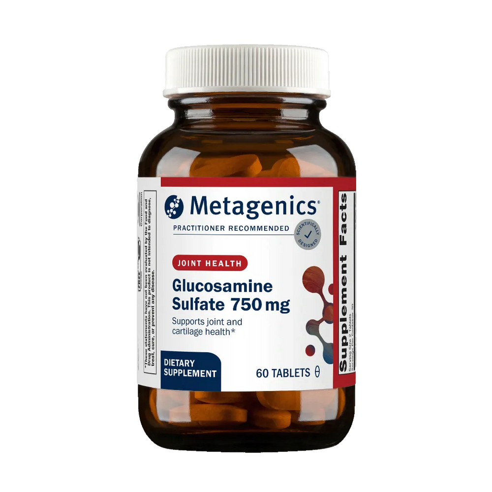 Metagenics Glucosamine Sulfate 750 mg Supplement Facts